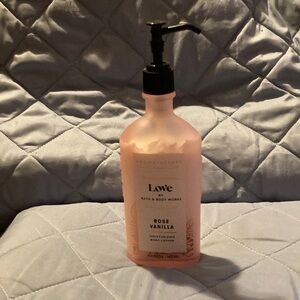 3/$18 Love Rose Vanilla Bath & Body Works Lotion